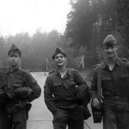 Auf dem Weg zum Proberaum